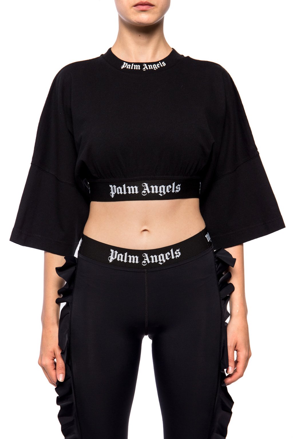 Branded crop top Palm Angels - Vitkac US